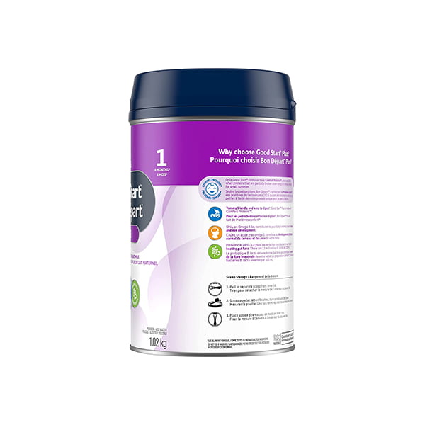 NESTLÉ GOOD START Plus 1 Baby Formula, Powder, 0+ Months, 1.02 Kg ...