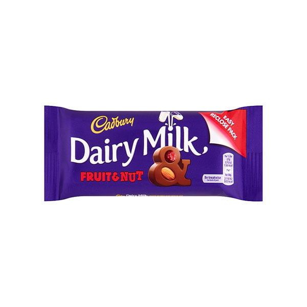 Cadbury Dairy Milk Fruit And Nut Chocolate Bars Beta Shop