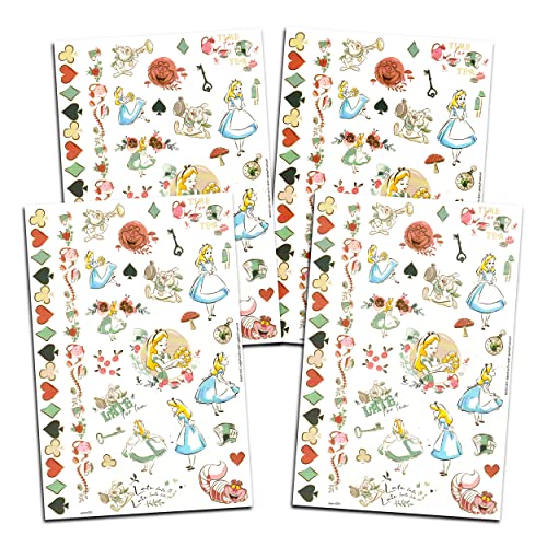Disney Alice in Wonderland Sticker and Tattoos Party Favors Super Set ...
