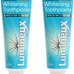 Lumineux Teeth Whitening Toothpaste 2 Pack - Enamel Safe for Sensitive & Whiter Teeth - Certified Non-Toxic, Fluoride Free, No Alcohol, Artificial Colors, SLS Free & Dentist Formulated - 3.75 Oz
